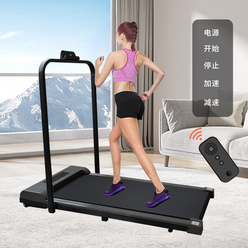Factory Hot Sale Household Foldable Electric Treadmill Ultra-quiet Walking Machine Fitness Equipment Flat Treadmill