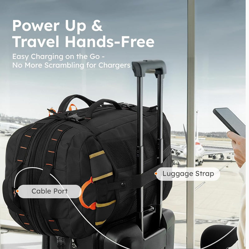Work Travel Laptop Foldable Expandable Large Backpack