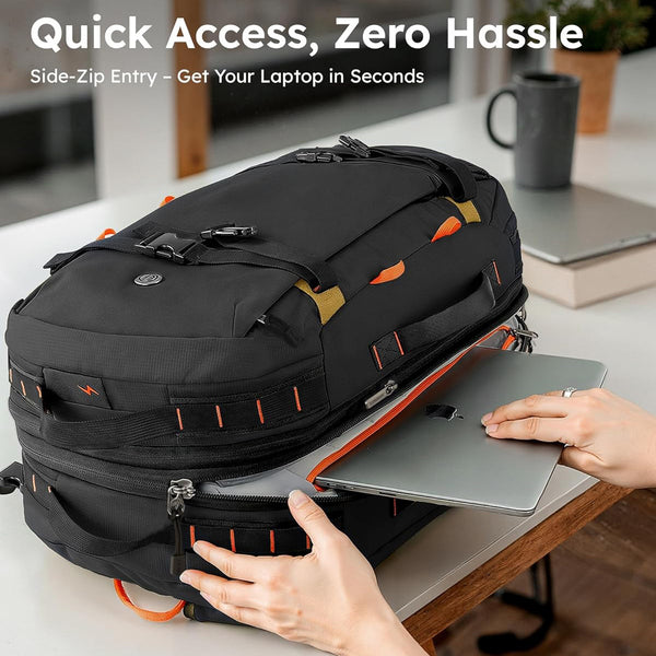 Work Travel Laptop Foldable Expandable Large Backpack
