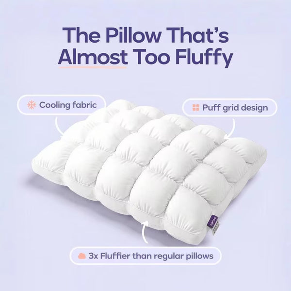 2026 Cross-Border Hot-Selling 3D Grid Pillow Pineapple Pillow Cloud Pillow Pillow Core Bread Pillow Amazon Tk Shein