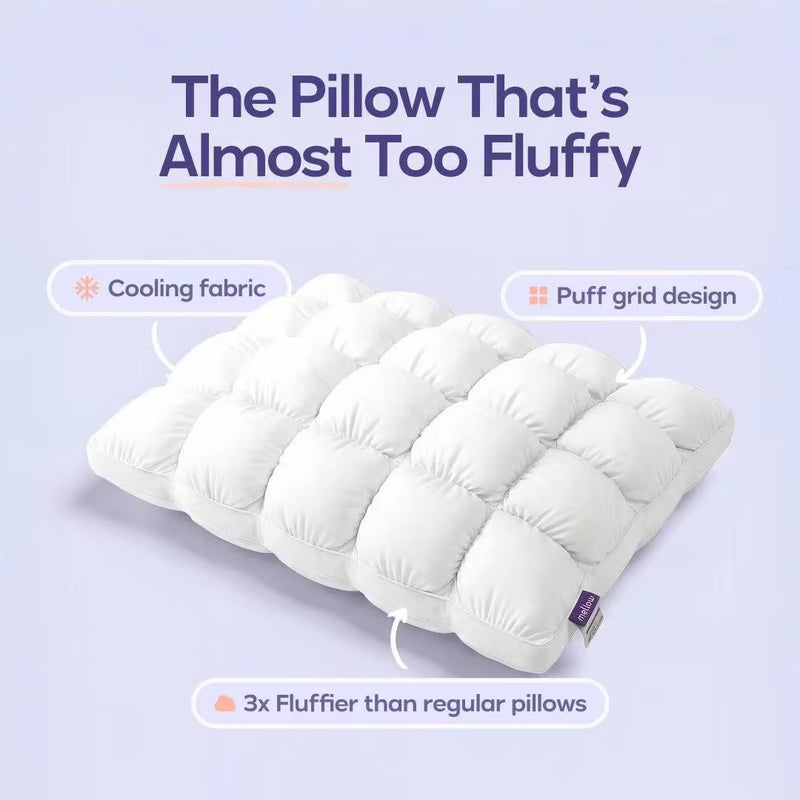 2026 Cross-Border Hot-Selling 3D Grid Pillow Pineapple Pillow Cloud Pillow Pillow Core Bread Pillow Amazon Tk Shein